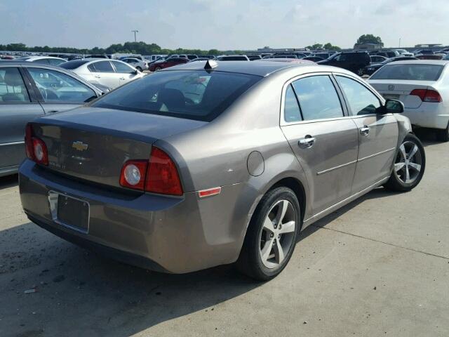 1G1ZC5EU6CF262722 - 2012 CHEVROLET MALIBU 1LT 奶油色 照片 4