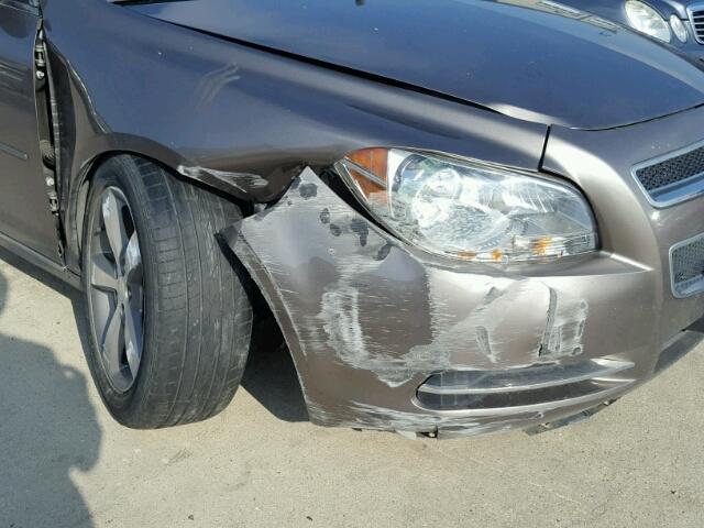 1G1ZC5EU6CF262722 - 2012 CHEVROLET MALIBU 1LT 奶油色 照片 9