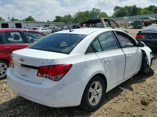 1G1PF5SC2C7252466 - 2012 CHEVROLET CRUZE LT WHITE photo 4