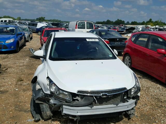 1G1PF5SC2C7252466 - 2012 CHEVROLET CRUZE LT WHITE photo 9