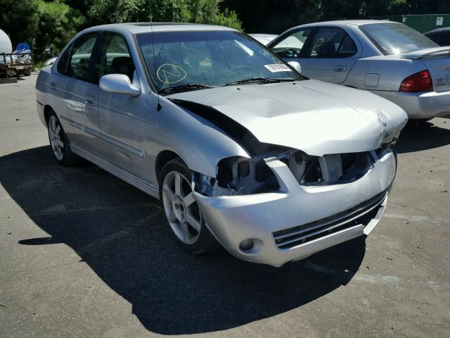 3N1AB51A95L459799 - 2005 NISSAN SENTRA SE- SILVER photo 1