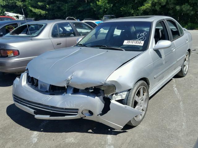 3N1AB51A95L459799 - 2005 NISSAN SENTRA SE- SILVER photo 2