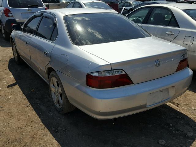 19UUA56802A059511 - 2002 ACURA 3.2TL TYPE SILVER photo 3