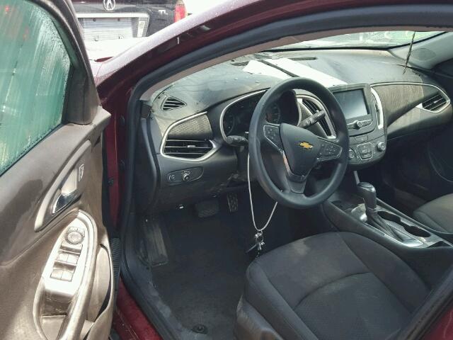 1G1ZB5ST2GF213120 - 2016 CHEVROLET MALIBU LS أرجواني صورة 9