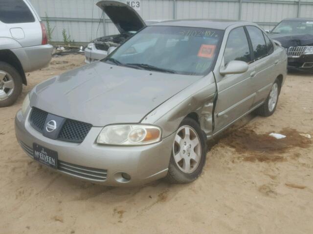 3N1CB51D36L550104 - 2006 NISSAN SENTRA TAN photo 2