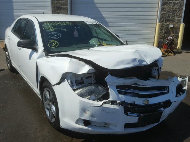 1G1ZG57B994225927 - 2009 CHEVROLET MALIBU LS WHITE photo 1