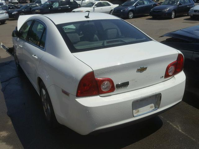 1G1ZG57B994225927 - 2009 CHEVROLET MALIBU LS WHITE photo 3