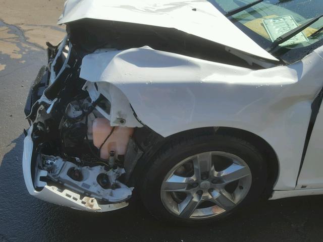 1G1ZG57B994225927 - 2009 CHEVROLET MALIBU LS WHITE photo 9