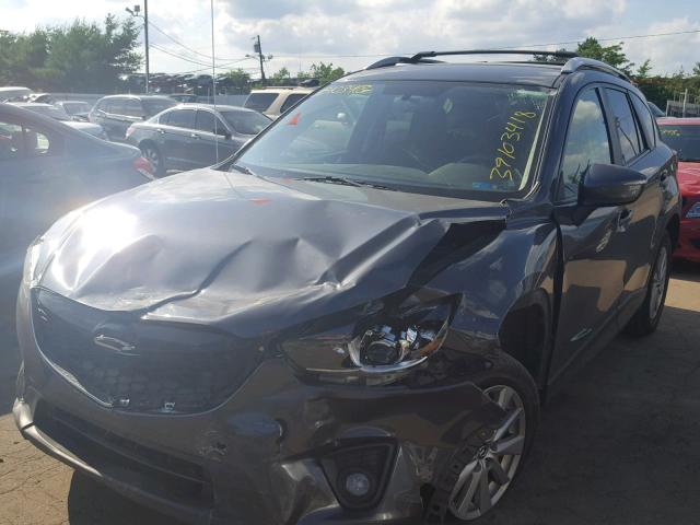 JM3KE4CY9F0527781 - 2015 MAZDA CX-5 TOURI GRAY photo 2