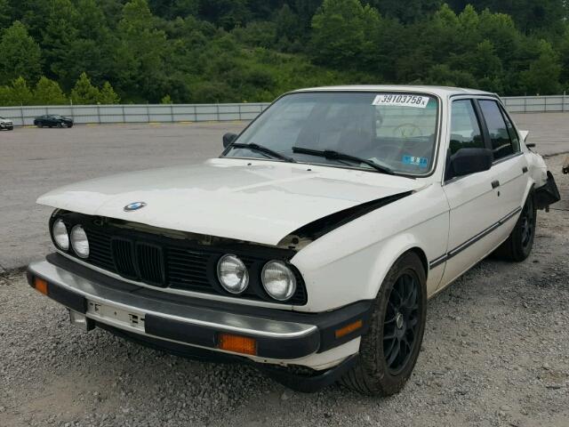 WBAAE5401H8810325 - 1987 BMW 325 BASE WHITE photo 2