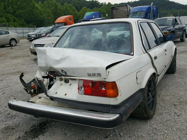 WBAAE5401H8810325 - 1987 BMW 325 BASE WHITE photo 4