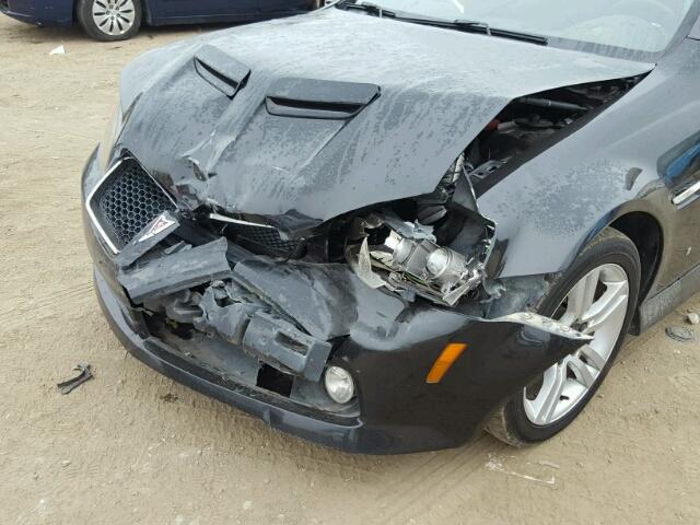 6G2ER57718L135176 - 2008 PONTIAC G8 BLACK photo 9