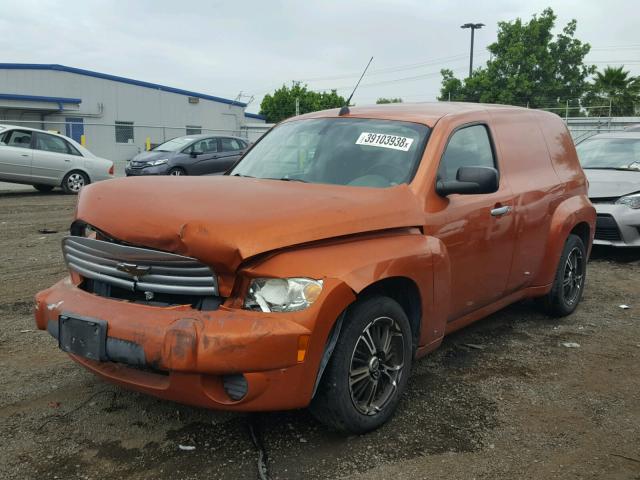 3GCDA15D97S640209 - 2007 CHEVROLET HHR PANEL ORANGE photo 2