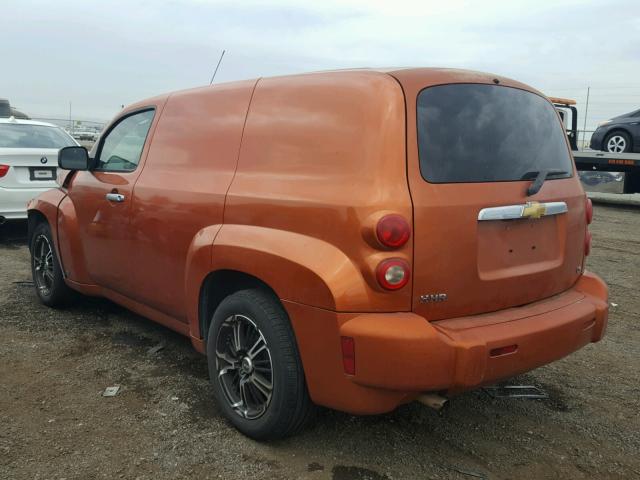 3GCDA15D97S640209 - 2007 CHEVROLET HHR PANEL ORANGE photo 3