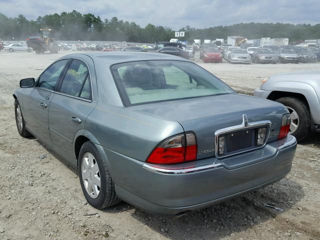 1LNHM86S04Y681357 - 2004 LINCOLN LS 绿色 照片 3