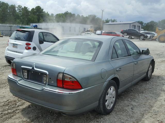 1LNHM86S04Y681357 - 2004 LINCOLN LS 绿色 照片 4