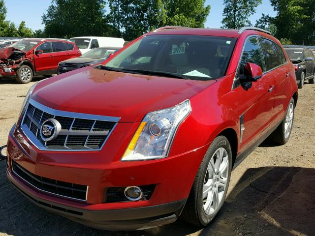 3GYFNEEY6AS605409 - 2010 CADILLAC SRX PERFOR RED photo 2