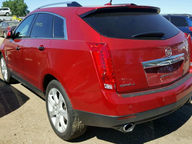 3GYFNEEY6AS605409 - 2010 CADILLAC SRX PERFOR RED photo 3