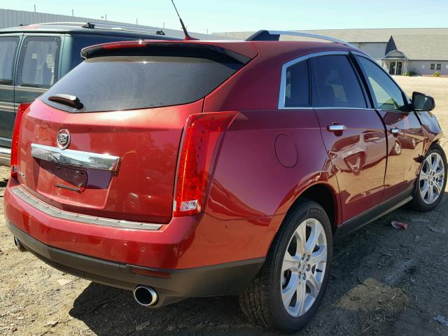 3GYFNEEY6AS605409 - 2010 CADILLAC SRX PERFOR RED photo 4