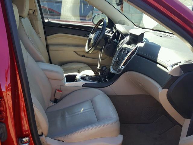 3GYFNEEY6AS605409 - 2010 CADILLAC SRX PERFOR 红色 照片 5