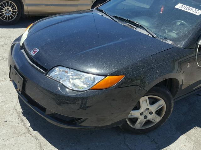1G8AN15F17Z113285 - 2007 SATURN ION LEVEL BLACK photo 9