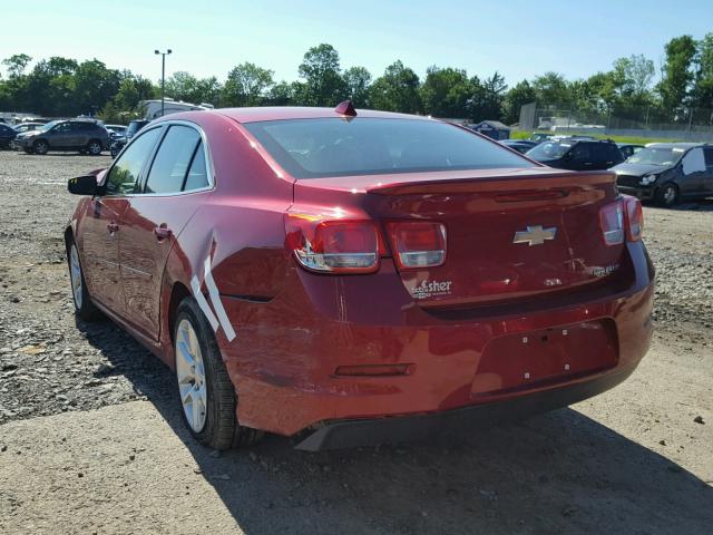 1G11C5SLXEF105058 - 2014 CHEVROLET MALIBU 1LT RED photo 3