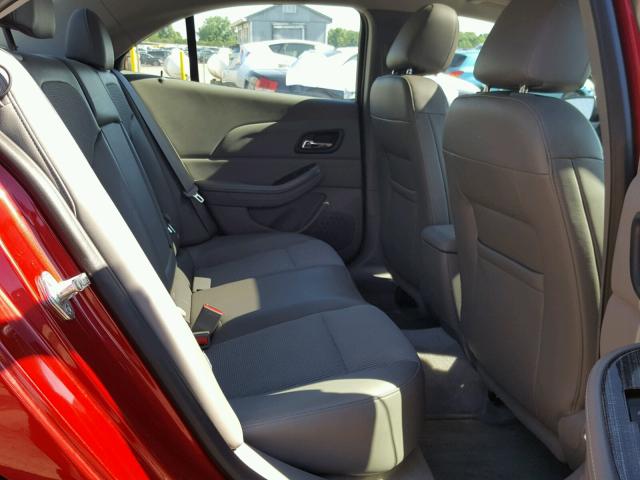 1G11C5SLXEF105058 - 2014 CHEVROLET MALIBU 1LT RED photo 6