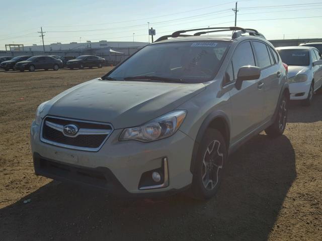 JF2GPABC3G8224089 - 2016 SUBARU CROSSTREK CREAM photo 2