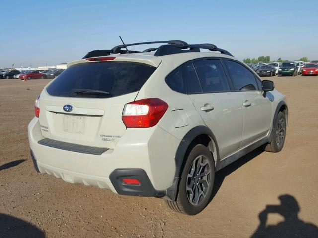 JF2GPABC3G8224089 - 2016 SUBARU CROSSTREK CREAM photo 4