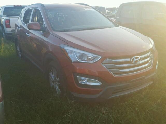 5XYZU3LAXDG067917 - 2013 HYUNDAI SANTA FE S ORANGE photo 1