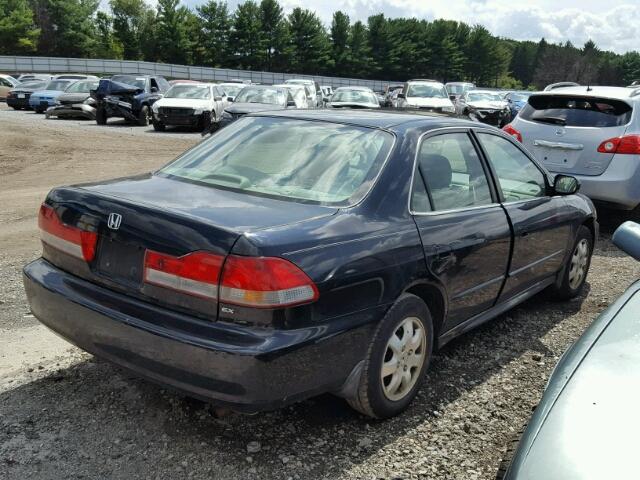 1HGCG56652A142781 - 2002 HONDA ACCORD EX BLUE photo 4