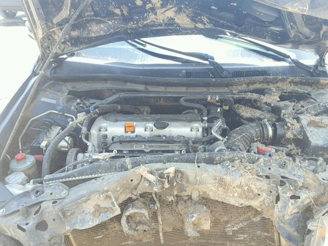 1HGCP2F81AA061047 - 2010 HONDA ACCORD EXL BLUE photo 7