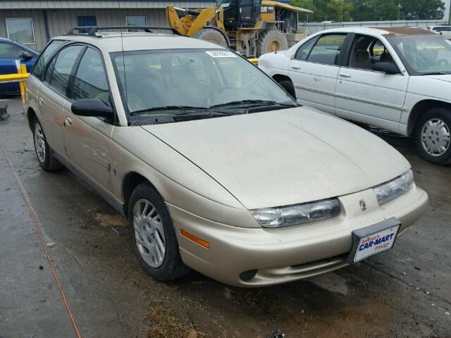 1G8ZK8275XZ145867 - 1999 SATURN SW2 GOLD photo 1