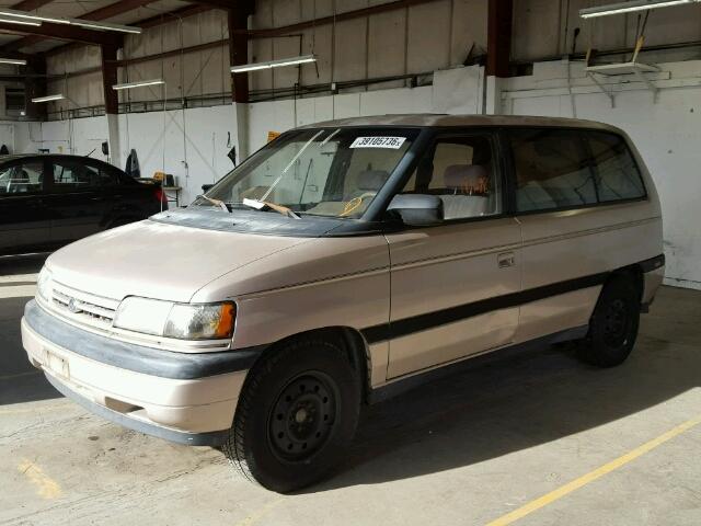 JM3LV5225P0512638 - 1993 MAZDA MPV WAGON TAN photo 2