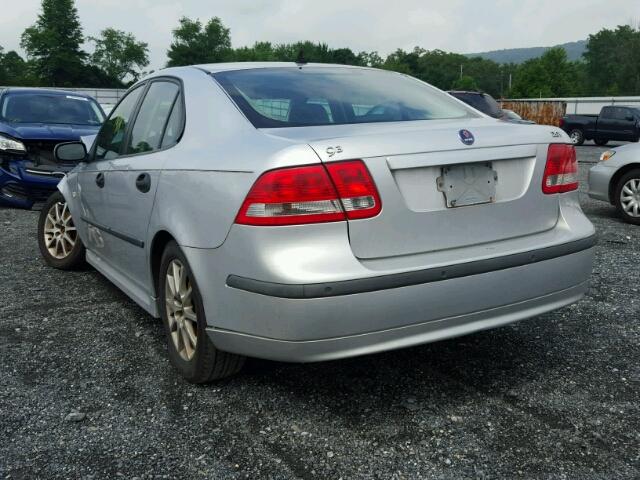 YS3FD45Y041044948 - 2004 SAAB 9-3 ARC GRAY photo 3