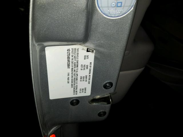 1G1ZT548X4F238641 - 2004 CHEVROLET MALIBU LS 灰色 照片 10