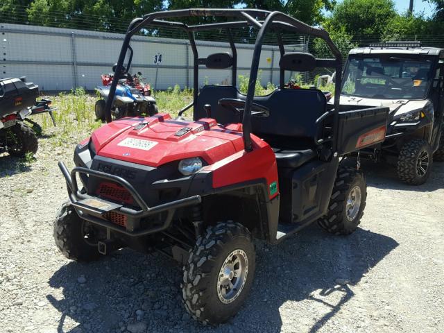 4XAHH68A192711596 - 2009 POLARIS RANGER XP- RED photo 2