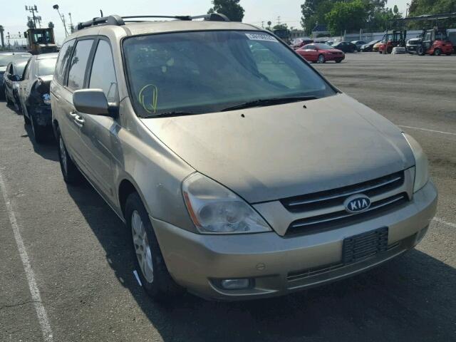 KNDMB233266064771 - 2006 KIA SEDONA EX GOLD photo 1