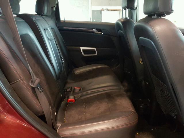 3GSCL13729S560177 - 2009 SATURN VUE REDLIN BURGUNDY photo 6