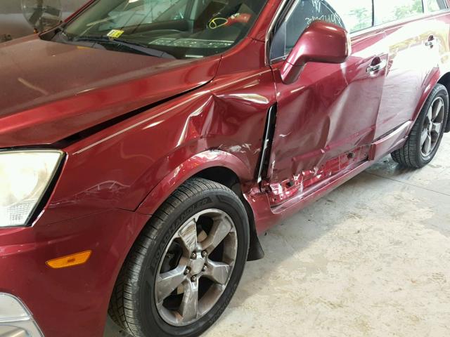 3GSCL13729S560177 - 2009 SATURN VUE REDLIN BURGUNDY photo 9