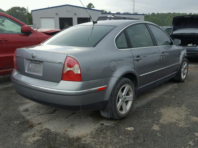 WVWRH63B54P095295 - 2004 VOLKSWAGEN PASSAT GLX SILVER photo 4