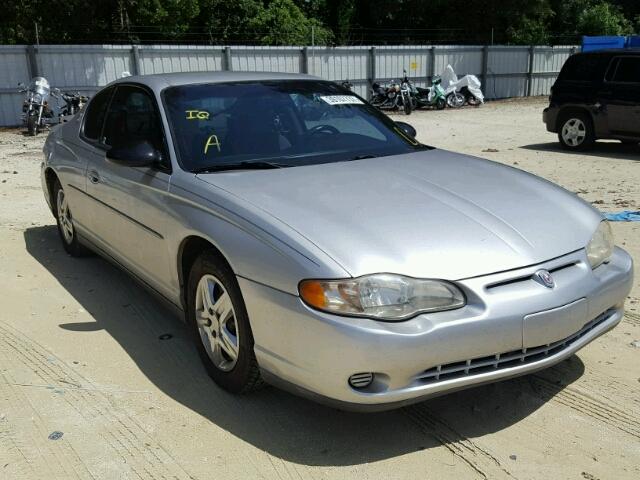 2G1WW12E619181760 - 2001 CHEVROLET MONTE CARL ვერცხლისფერი ფოტო 1