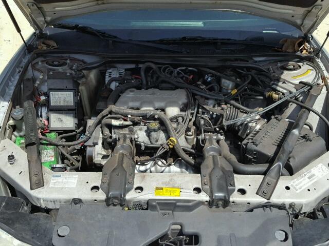 2G1WW12E619181760 - 2001 CHEVROLET MONTE CARL ვერცხლისფერი ფოტო 7