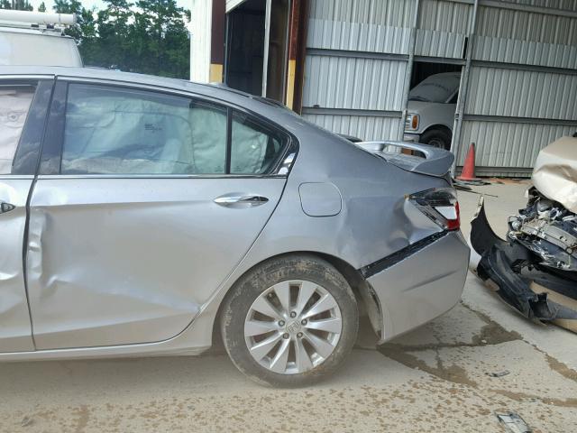 1HGCR3F85EA026369 - 2014 HONDA ACCORD EXL SILVER photo 10