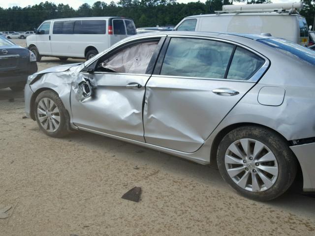 1HGCR3F85EA026369 - 2014 HONDA ACCORD EXL SILVER photo 9