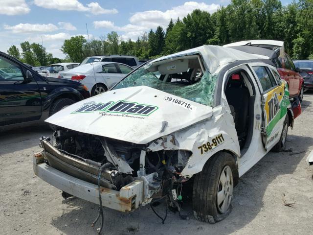 1B3HB28C49D171316 - 2009 DODGE CALIBER SE WHITE photo 2