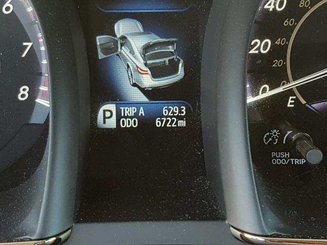 4T1BK1EB0JU265932 - 2018 TOYOTA AVALON XLE GRAY photo 8