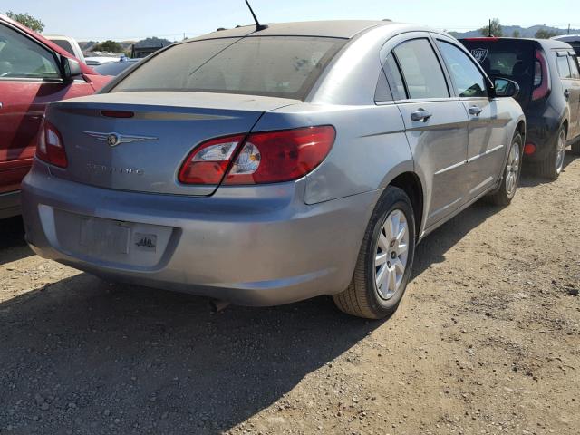 1C3LC46K97N579835 - 2007 CHRYSLER SEBRING GRAY photo 4