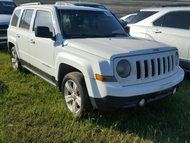 1C4NJPCB3CD565560 - 2012 JEEP PATRIOT WHITE photo 1