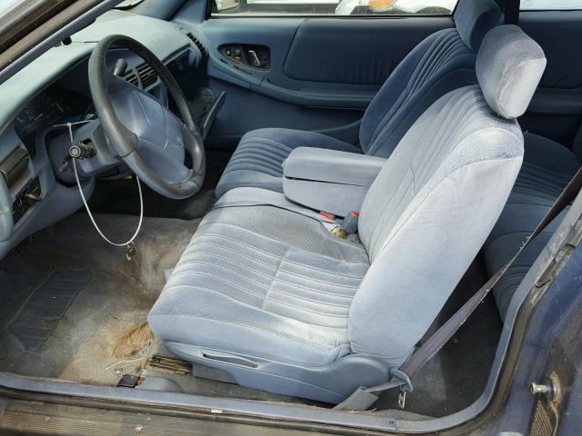 2G4WB12M9S1461338 - 1995 BUICK REGAL CUST BLUE photo 5